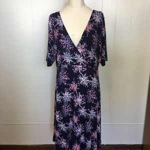NWT Motherhood Patterned Dress Sz. L